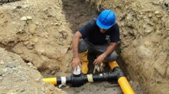 Retoman obra de red de gas natural