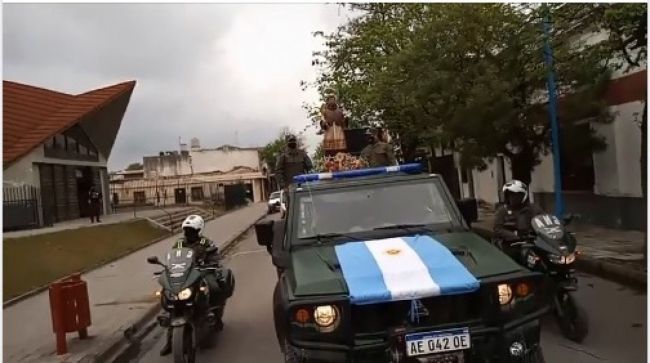 Caravana por San Ramón en Orán