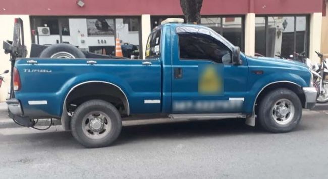 El rodado secuestrado