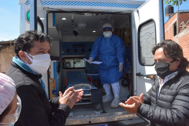 Nueva ambulancia para Aguas Blancas