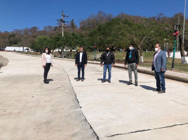 Recorrida de obras en Aguas Blancas