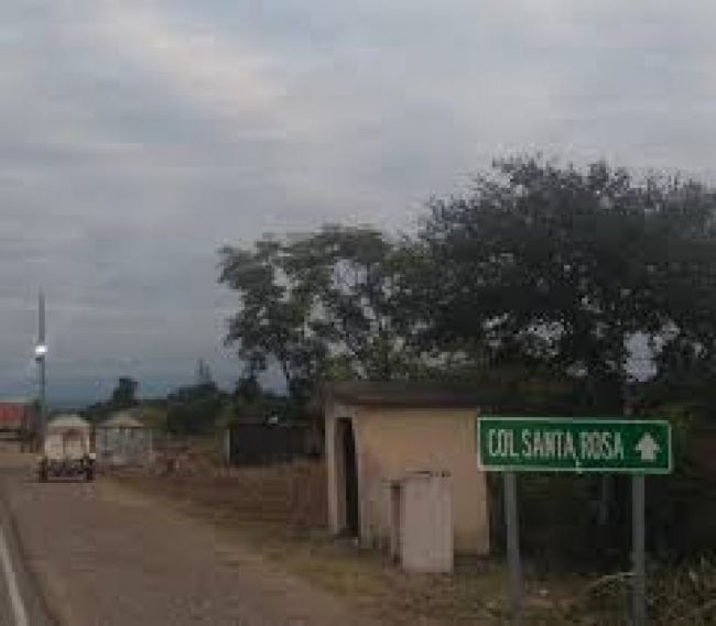 Ocurrió en Colonia Santa Rosa