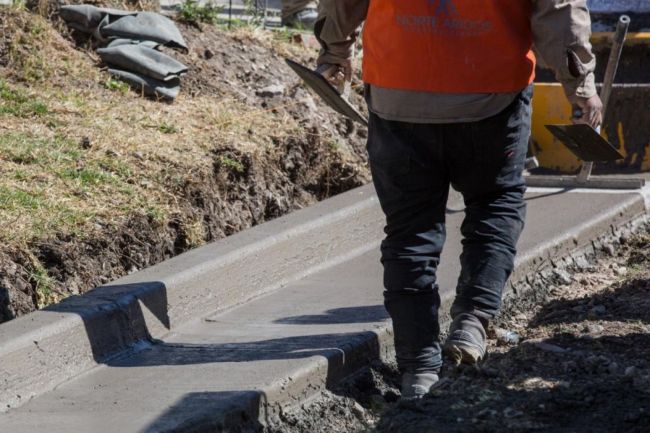Obras de cordón cuneta