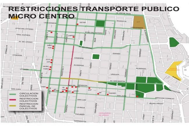 Nuevo esquema de paradas para SAETA