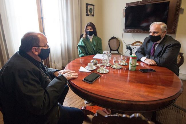 Cargnello con Bettina Romero y Matías Cánepa