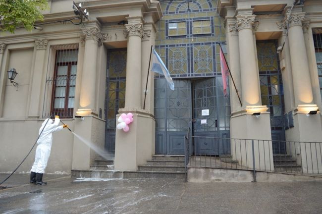 Operativo desinfección