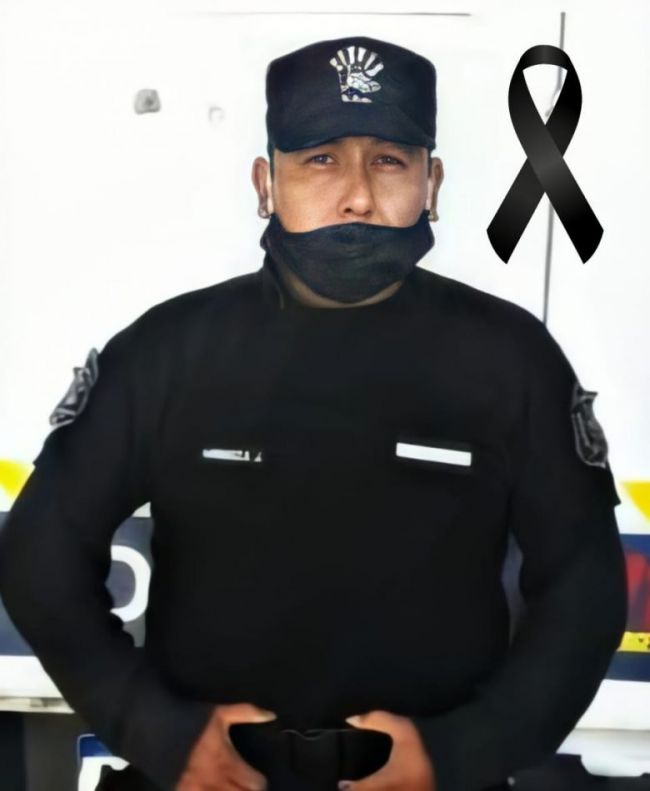 El policía José Luis Mendoza