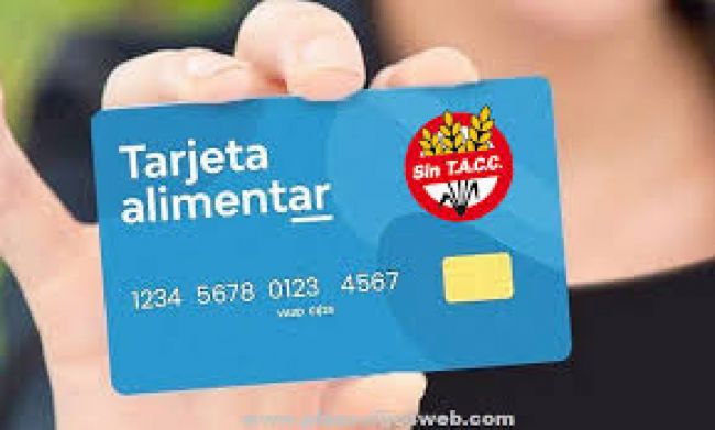 Tarjeta para celíacos