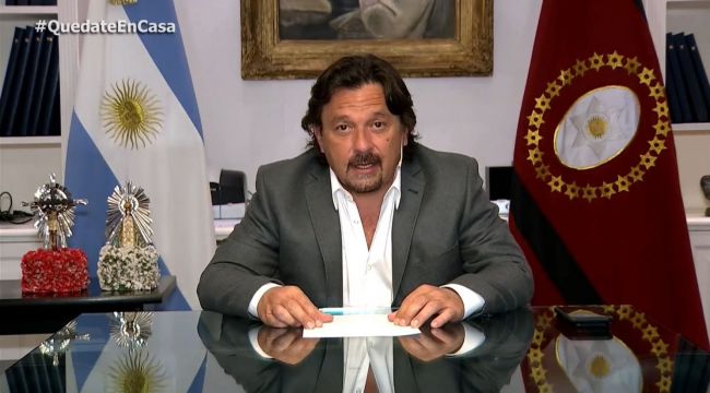 El mensaje del gobernador