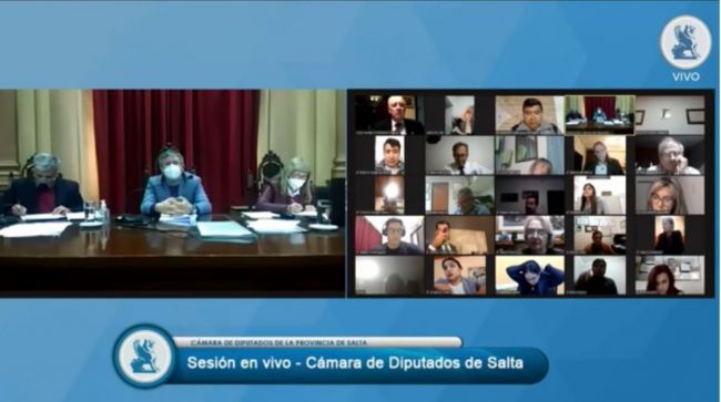 Mega sesión remota en Diputados