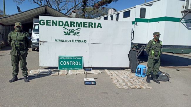 EL procedimiento de gendarmería