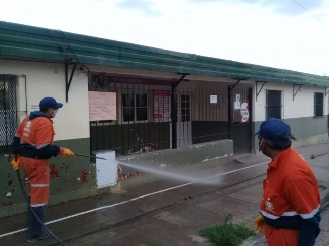 Desinfección de centros de salud