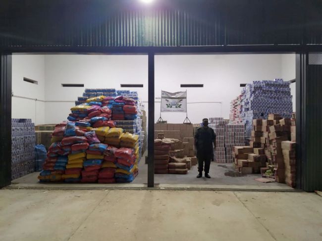 Allanamiento en Salvador Mazza