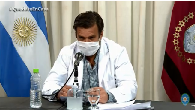 Francisco Aguilar habló de alerta máxima en Salta