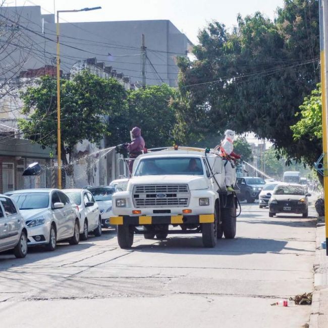 ASPO y desinfección en Orán