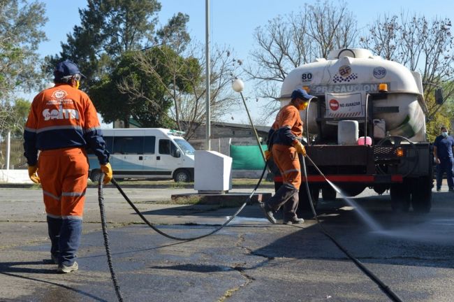 Operativo desinfección