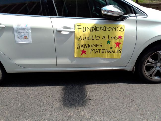 Protesta de jardines de infantes