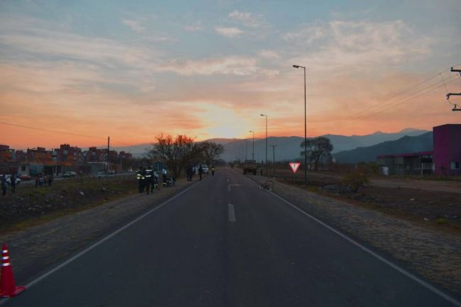 Siniestro fatal camino a Lesser