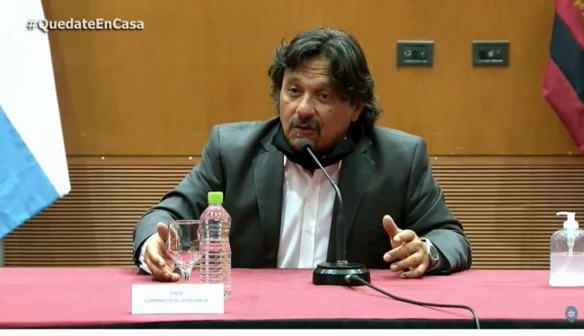 Sáenz anticipó la vuelta del comercio y la gastronomía