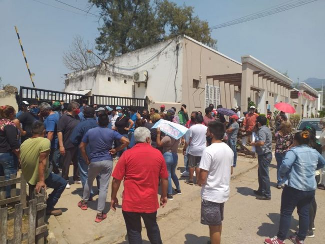 Movilización en Aguaray