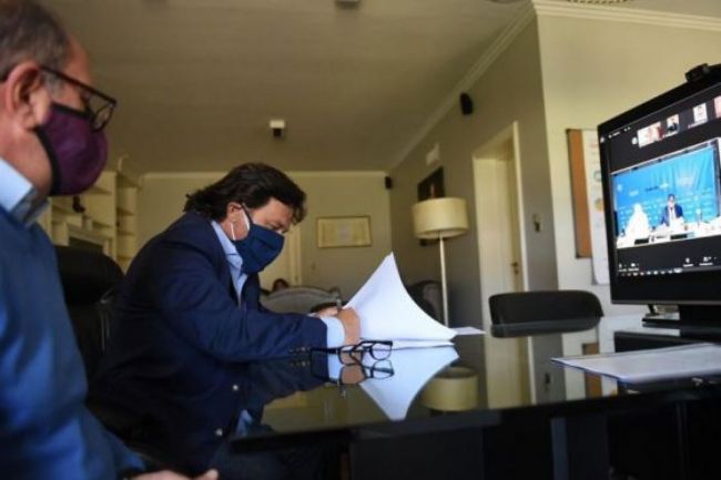 Convenio de obras con Nación