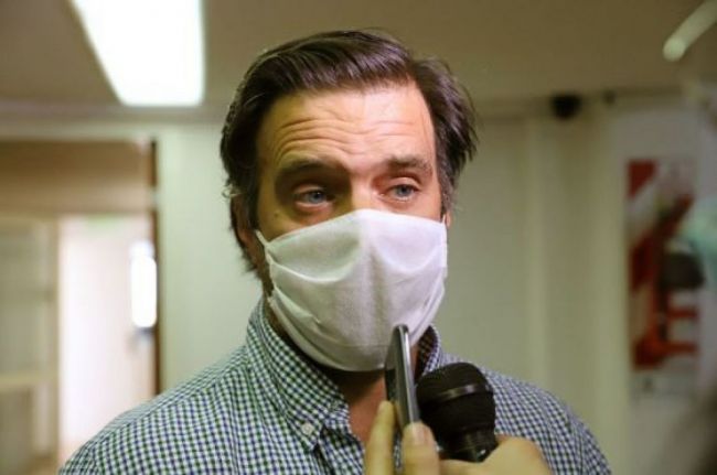 El titular del COE, Francisco Aguilar