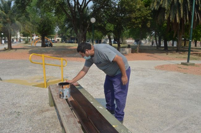Obras en plaza Gurruchaga