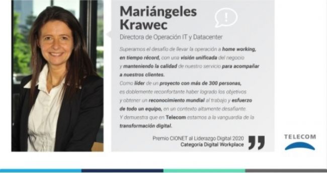 Distinción internacional para Telecom