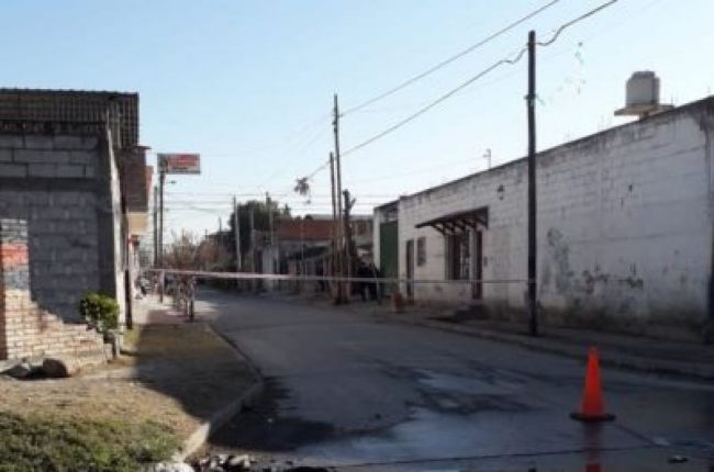 La escena del crimen del anciano