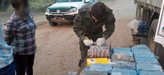 La droga secuestrada