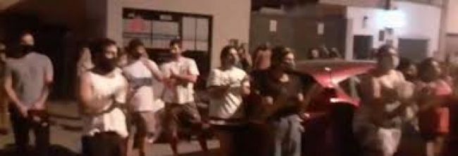 El reclamo de los vecinos durante el fin de semana