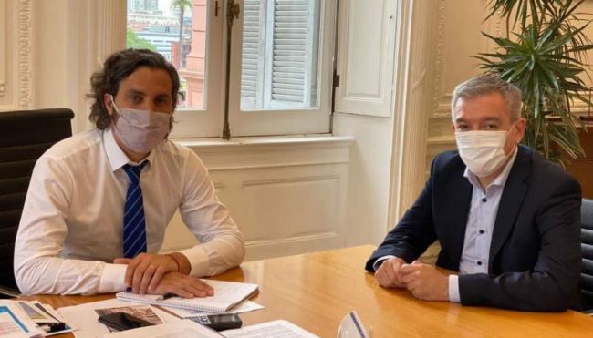 El intendente de Orán junto al jefe de Gabinete