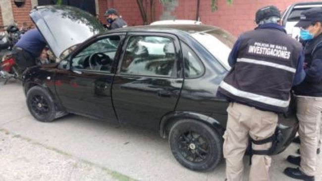 Un allanamiento en Quijano