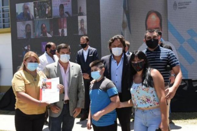 Entrega de viviendas