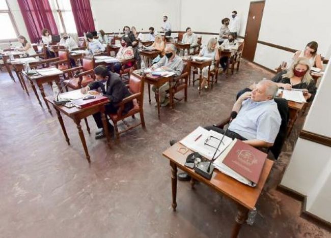 Sesión presencial en el Concejo