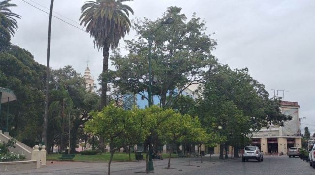 1 de enero de 2021 en el centro de Salta