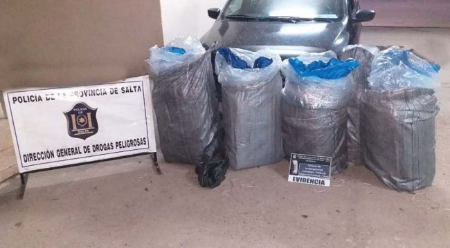 Secuestro de hojas de coca