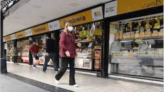 Caída en las ventas minoristas