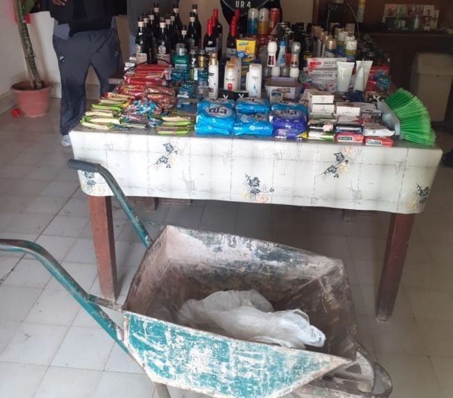 La mercadería recuperada