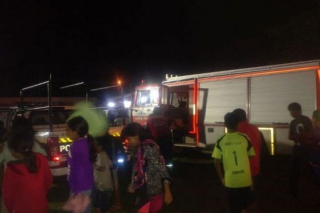 Evacuados en el norte por las lluvias