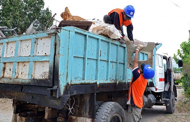 Operativo de descacharrado