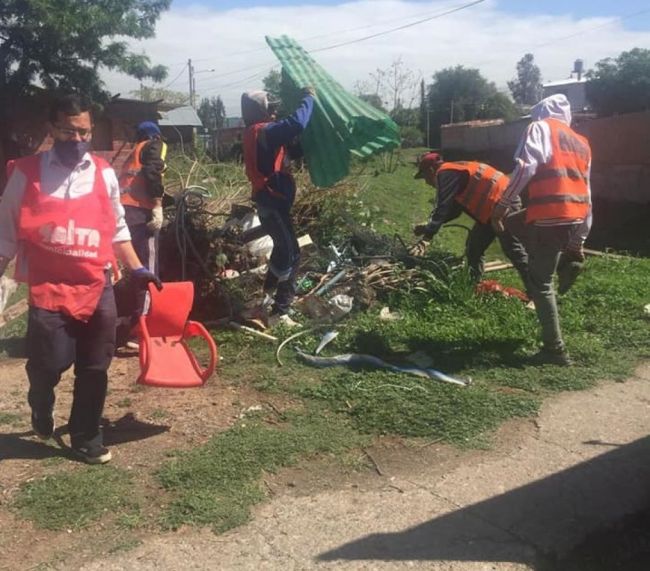 Descacharrado en zona sudeste