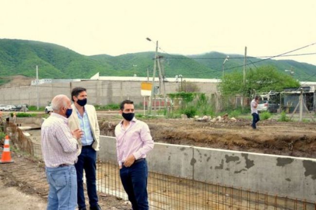 Obras  en el Parque Industrial