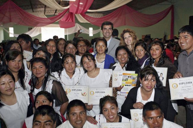 Acto de colación en Nazareno