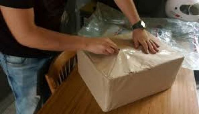 Enviaban droga por encomienda