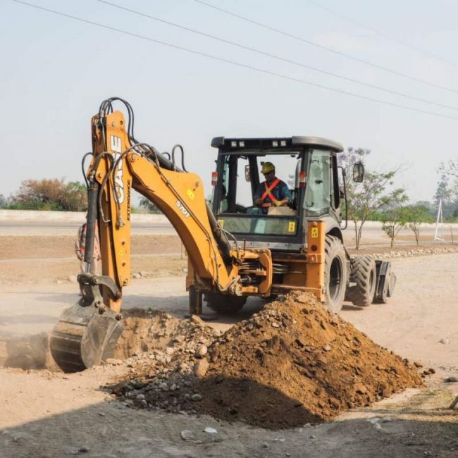 Obras en los barrios de Orán