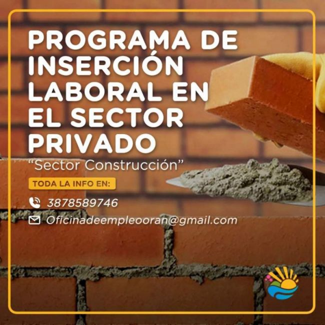 Programa de inserción laboral en Orán