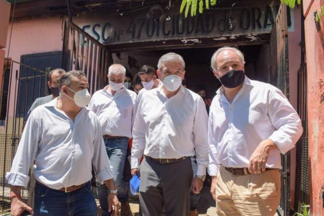 Obras en infraestructura escolar