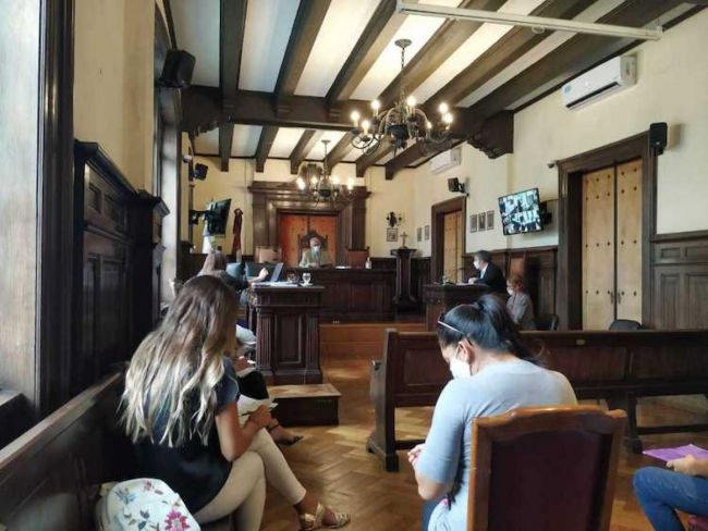 Audiencia en la justicia federal