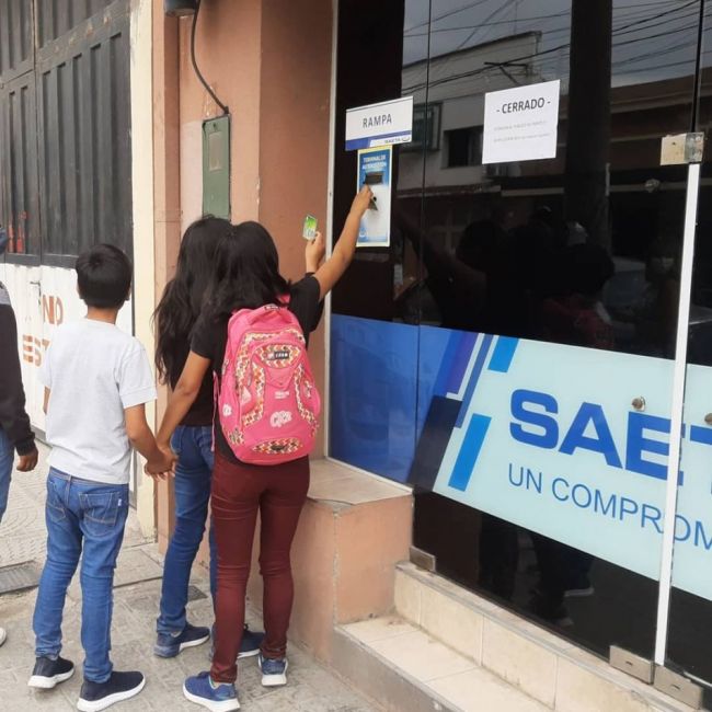 Renovación de pases estudiantiles